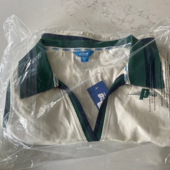 Prince Pickleball Women's Collared Pleated Dress -‎ White XL tennis NWT - Picture 4 of 5